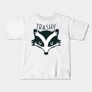 Trashy Raccoon Kids T-Shirt